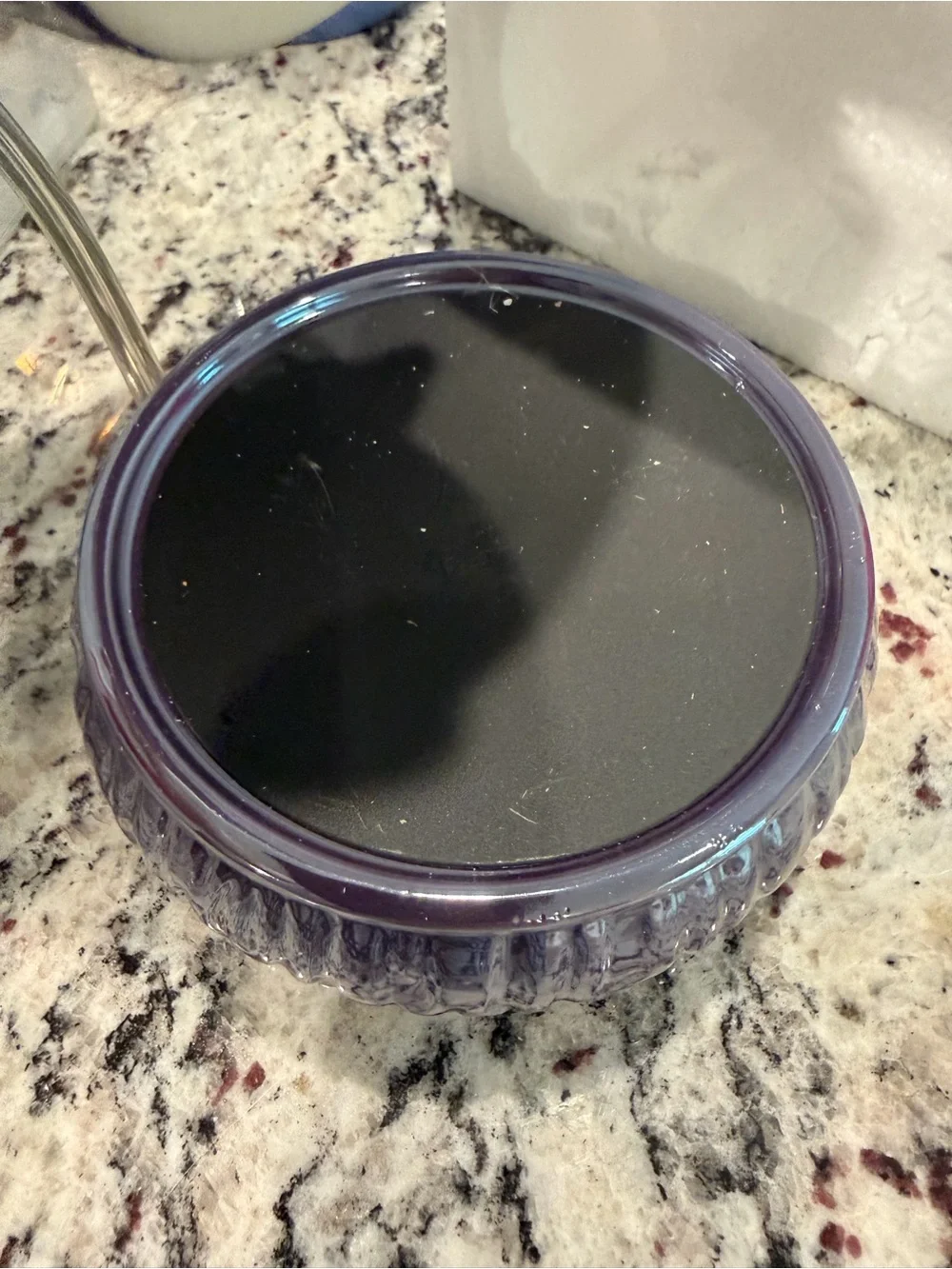 Pink Zebra Glossy Purple Simmer Pot Wax Warmer